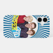 カスタム写真すごいパパ漫画本 iPhone 16ケース (裏面横)