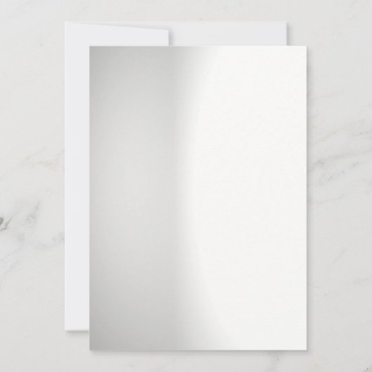 カスタム写真とフローラのリース結婚 招待状 (裏面)