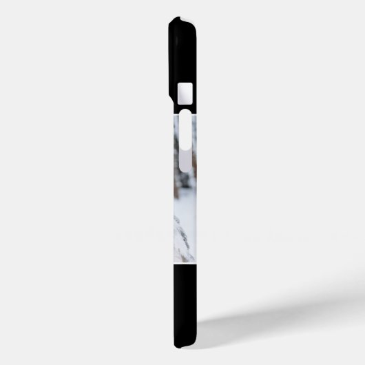 カスタム写真とモノグラ結婚ムの婚約 Case-Mate iPhoneケース (裏面 / 左)