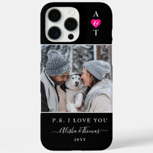 カスタム写真とモノグラ結婚ムの婚約 iPhone 16 PRO MAXケース