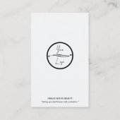 カスタム写真とロゴエステート実在エージェントの不動産仲介業者 名刺 (裏面)