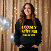 カスタム写真と名前のバパーソナライズされたレンタギフト スウェットシャツ