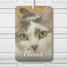 カスタム写真と名前の車 カーエアーフレッシュナー