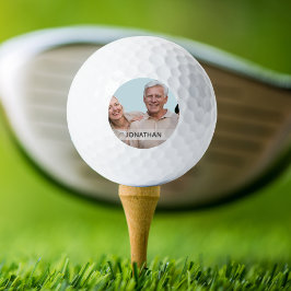 カスタム写真と名前またはモノグラムパーソナライズされた ゴルフボール