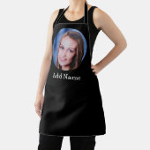 カスタム写真と名前パーソナライズされた大人エプロン エプロン (インサイチュ)