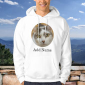 カスタム写真と名前パーソナライズされた パーカ