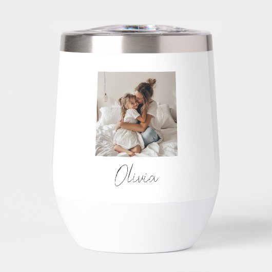 カスタム写真と名前 | 贈パーソナライズされた物 (正面)