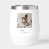 カスタム写真と名前 | 贈パーソナライズされた物 (背面)