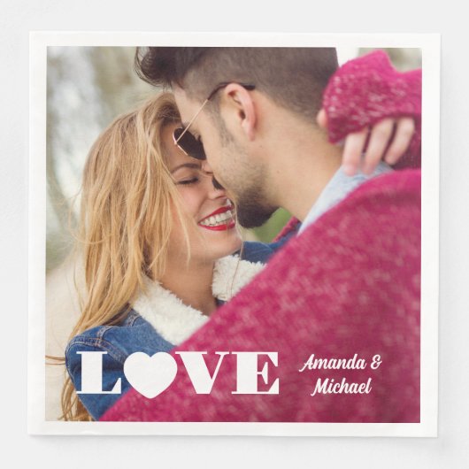 カスタム写真と名前LOVE (正面)