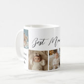 カスタム写真と名前mother's Day Coffee mug コーヒーマグカップ (正面左)