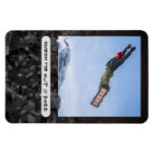 カスタム写真と字幕用のフレキシブル磁石 マグネット (横)