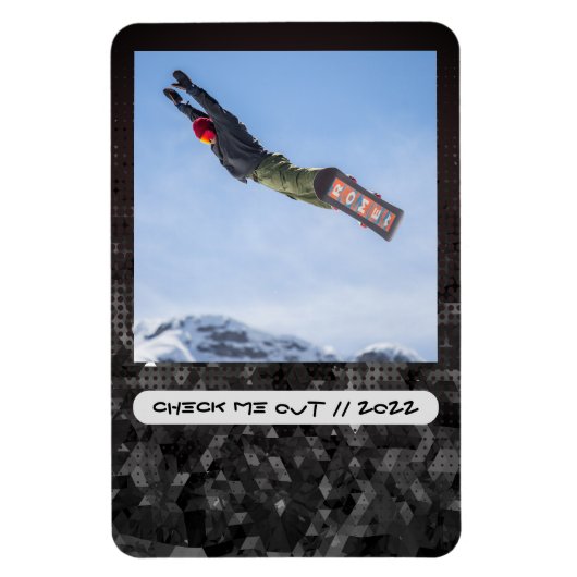 カスタム写真と字幕用のフレキシブル磁石 マグネット (縦)