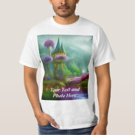 カスタム写真と文字の追加 Tシャツ