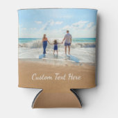 カスタム写真と文字クーラーボックス – 独自のデザイン 缶クーラー (正面)