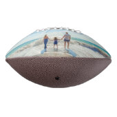 カスタム写真と文字サッカー自分のデザイン アメリカンフットボール (回転270)