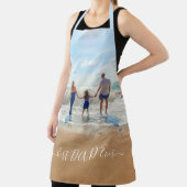 カスタム写真と文字デザイン-最高のパパ エプロン (インサイチュ)