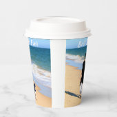 カスタム写真と文字デザイン-最高の MOM  Ever 紙コップ (左)