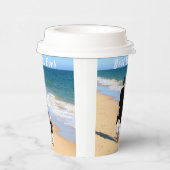 カスタム写真と文字デザイン-最高の MOM  Ever 紙コップ (右)