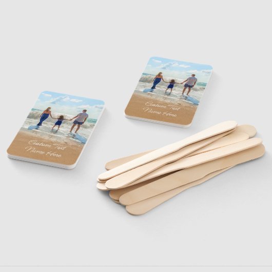 カスタム写真と文字ハンドファンあなたの家族デザイン ハンドファン (組立なし)