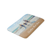 カスタム写真と文字バスマットギフト バスマット (アングル)