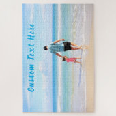 カスタム写真と文字パズル ジグソーパズル (縦)