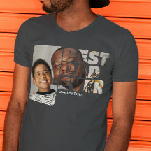 カスタム写真と文字パーソナライズされた最高のパパ