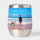 カスタム写真と文字パーソナライズされた (背面)