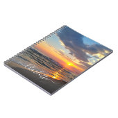 カスタム写真と文字パーソナライズされた ノートブック (左側)