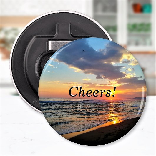 カスタム写真と文字パーソナライズされた 栓抜き