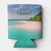 カスタム写真と文字パーソナライズされた 缶クーラー (裏面)