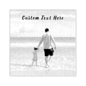 カスタム写真と文字独自のデザインゴム印 ラバースタンプ (インプリント)