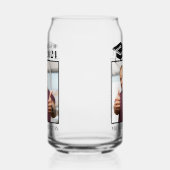 カスタム写真と文字色 ガラス缶 (右)