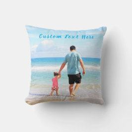 カスタム写真と文字装飾用クッションパーソナライズされた クッション
