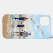 カスタム写真と文字 – あなたの夏のデザイン Case-Mate iPhoneケース (裏面 (横))