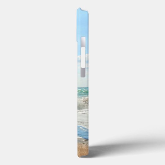 カスタム写真と文字 – あなたの夏のデザイン Case-Mate iPhoneケース (裏面 / 左)