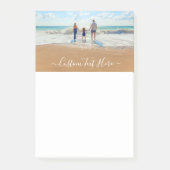 カスタム写真と文字 – おユニーク客様自身のデザイン ポストイット (正面)