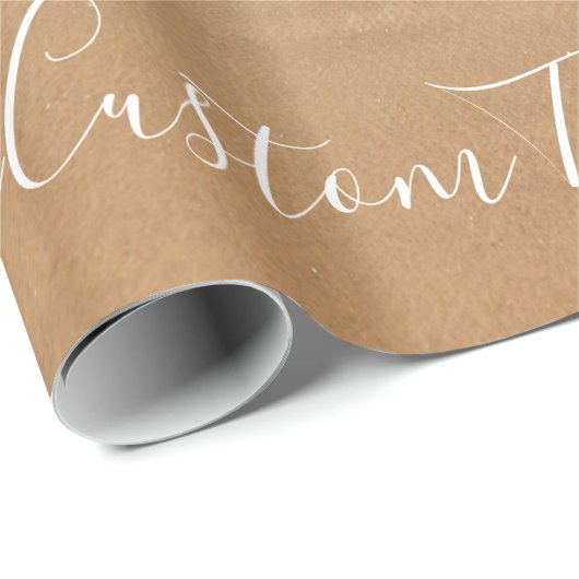 カスタム写真と文字 – おユニーク客様自身のデザイン- ラッピングペーパー (ロールコーナー)