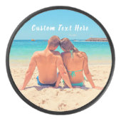 カスタム写真と文字 – お客様自身のデザイン – 個人 アイスホッケーパック (正面)