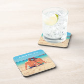 カスタム写真と文字 – お客様自身のデザイン – 特別 コースター (右側)