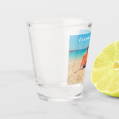 カスタム写真と文字 – お客様自身のデザイン – 特別 ショットグラス (左)