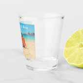 カスタム写真と文字 – お客様自身のデザイン – 特別 ショットグラス (右)