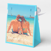 カスタム写真と文字 – お客様自身のデザイン – 特別 フェイバーボックス (裏面サイド)