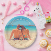 カスタム写真と文字 – お客様自身のデザイン – 特別 ペーパープレート (パーティー)