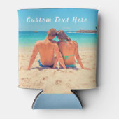 カスタム写真と文字 – お客様自身のデザイン – 特別 缶クーラー (正面)