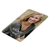 カスタム写真と文字。 マグネット (左側)