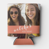 カスタム写真と文字 缶クーラー (正面)