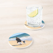 カスタム写真と文字 – 自分のデザイン – ママのために コースター (側面)