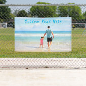 カスタム写真と文字 – 自分のデザイン-最高のパパ 横断幕 (インサイチュ)