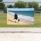 カスタム写真と文字 – 自分のデザイン- 最高の MOM 横断幕 (インサイチュ)