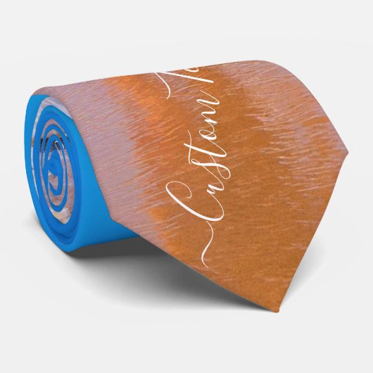 カスタム写真と文字 – 自分のデザイン- My Pet ネクタイ (ロール)